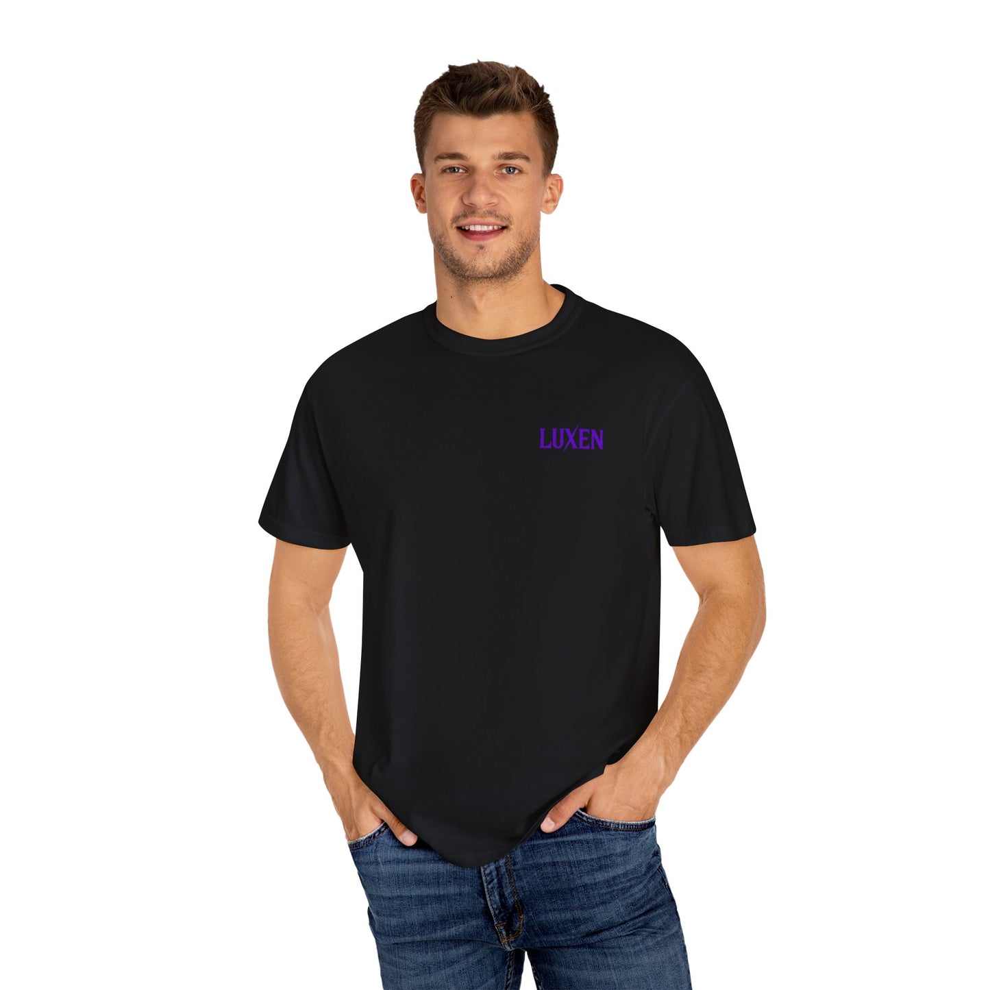 Cotton Tee Short Sleeve Unisex Garment-Dyed T-shirt
