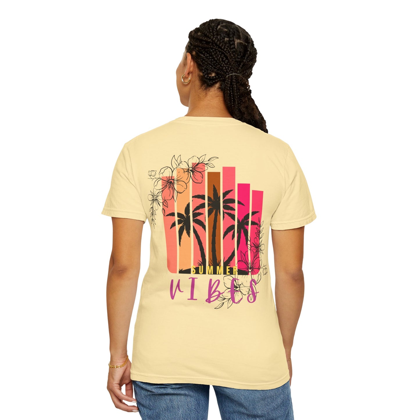 Summer Vibes Garment-Dyed T-shirt