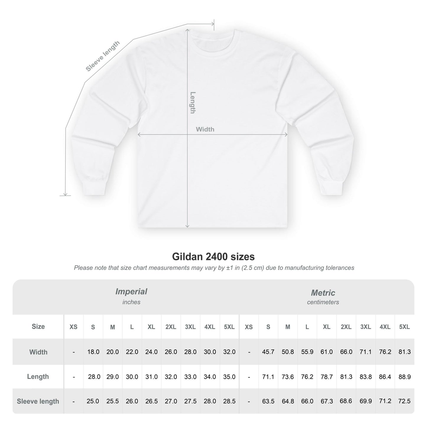 Long Sleeve Tee - Cotton Shirt Design