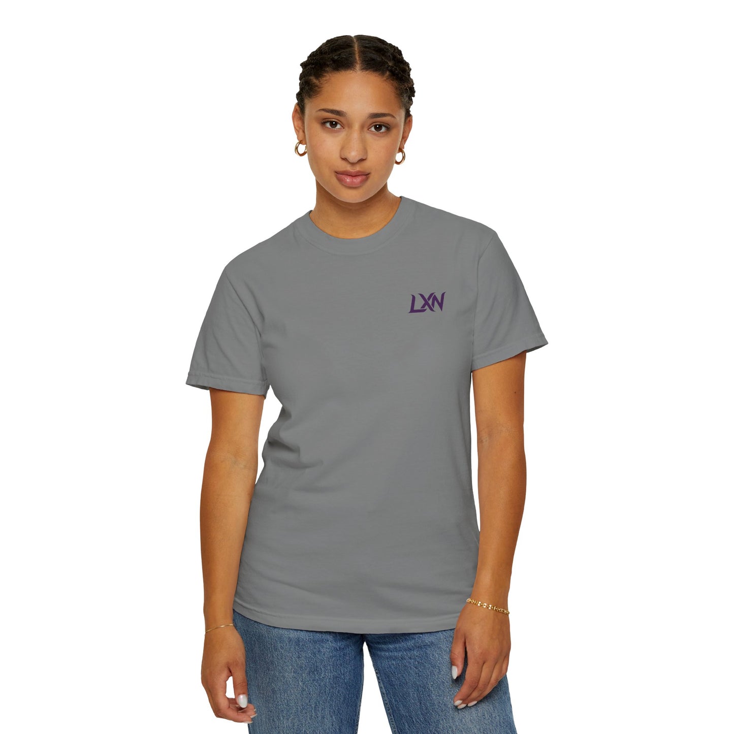 Garment-Dyed T-Shirt - Short Sleeve Cotton Shirt