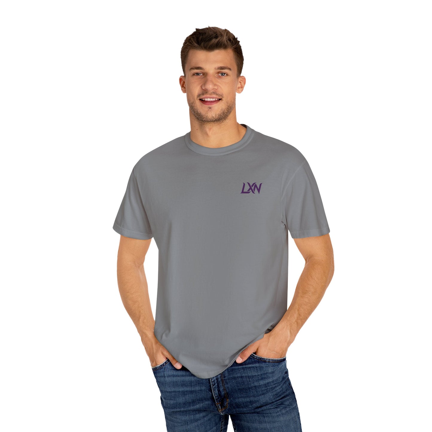 Garment-Dyed T-Shirt - Short Sleeve Cotton Shirt